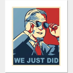 We Just Did 46 Joe Biden 2020 Posters and Art